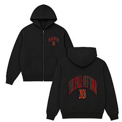 The Fall Off Tour Staff Zipup HTCT0308 J. Cole Hoodies