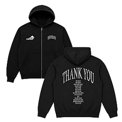 The Fall Off Thank You Zipup HTCT0308 J. Cole Hoodies