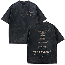 Its A Boy The Fall Off Tour 2026 DTNK1408 Washed J. Cole T-Shirts