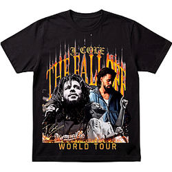 The Fall Off 2026 Fire Flame Concert DTNK1408 J. Cole T-Shirts