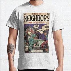 J. Cole - Neighbors Comic Book Parody Classic T-Shirt