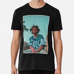 J. Cole (BorderNo Writing) Premium T-Shirt
