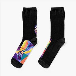 J cole Rapper Pop Rrt Socks