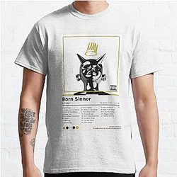 J Cole Born Sinner Album Cover Classic T-Shirt