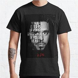 Black and white J Cole quote. Classic T-Shirt