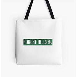 J. Cole Forest Hills Drive Cole World All Over Print Tote Bag