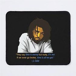 J. COLE: Introspective Rapper and Storyteller   Mouse Pad