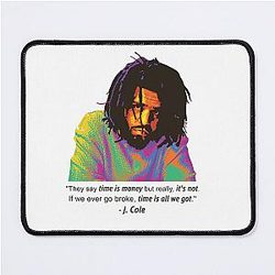 J. COLE: Introspective Rapper and Storyteller   Mouse Pad