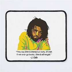 J. COLE: Introspective Rapper and Storyteller   Mouse Pad