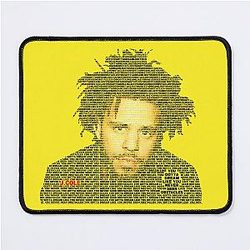 J. COLE: Introspective Rapper and Storyteller   Mouse Pad