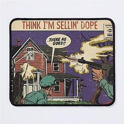 J. Cole - Neighbors Comic Book Parody Mouse Pad