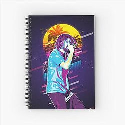 J Cole Retro Art Spiral Notebook