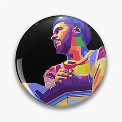 J cole Rapper Pop Rrt Pin
