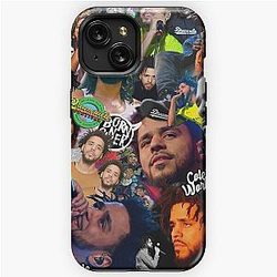J Cole Collage iPhone Tough Case