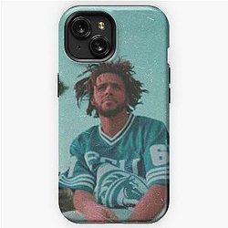 J. Cole (WritingBorder) iPhone Tough Case