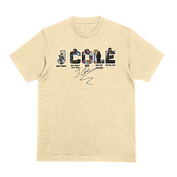 New Design Yellow For 2026 Tour DTNK0104 J. Cole T-Shirts