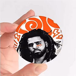 New Fanmade DTNK0605 J. Cole Pins