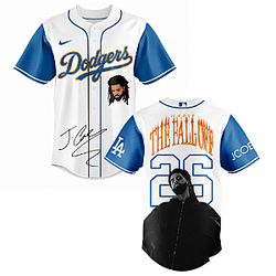 Dodgers The Fall Off 2026 DTNK2007 J. Cole Baseball Jersey