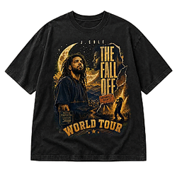 The Fall Off World Tour Singing Design DTNK2708 J. Cole T-Shirts