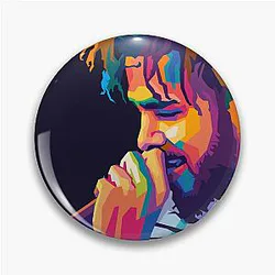 J Cole Wpap Art Pin