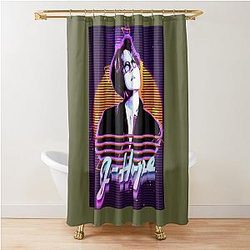 J Hope Retro 샤워 커튼