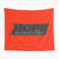 j-hope STREET 빨간 Tapestry에 HOPE