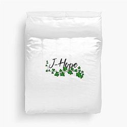 J-Hope Floral 이불 커버