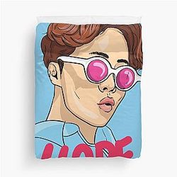 BTS J-HOPE PORTRAIT 'Hope' BTS J-hope Fanart Duvet 커버