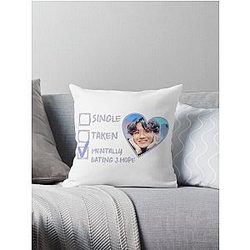 단일 Mentally 데이트 J-Hope - Jung Hoseok BTS Throw 베개
