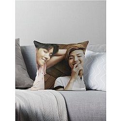 랩 몬스터 & J-Hope Throw 베개