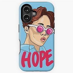 BTS J-HOPE PORTRAIT 희망 BTS Jhope 팬아트 iPhone 거친 케이스