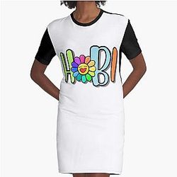 j-hope Hobi Rainbow Graphic T-Shirt