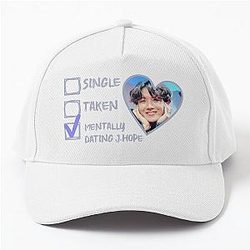 단일 Mentally 데이트 J-Hope - 정 Hoseok (BTS) 야구 모자