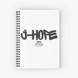 BTS J Hope Graffiti 나선형 노트북