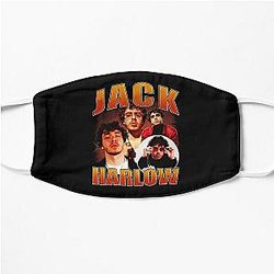 Jack Harlow Photo Collage Flat Mask