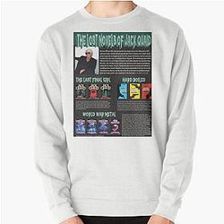The Lost Novels of Jack Quaid Infographic Pullover Sweatshirt