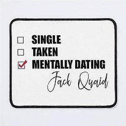 Mentally dating Jack Quaid Mouse Pad