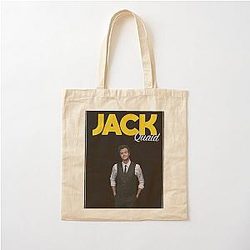 Jack Quaid Vintage Look Fan T-Shirt Cotton Tote Bag