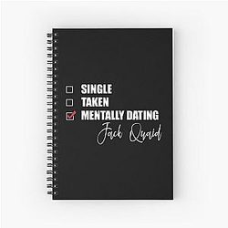 Mentally Dating Jack Quaid Notebook