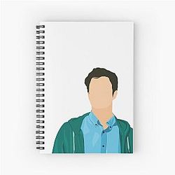 Hughie Campbell Jack Quaid - The Boys Spiral Notebook