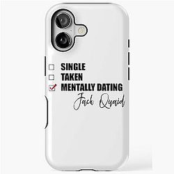 Mentally Dating Jack Quaid iPhone Case