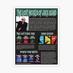 The Lost Novels of Jack Quaid Infographic Poster