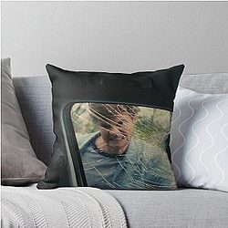 Companion - Jack Quaid Breaking Car Window Scene Throw Pillow