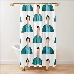 Hughie Campbell Jack Quaid The Boys Shower Curtain
