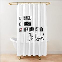 Mentally Dating Jack Quaid Shower Curtain