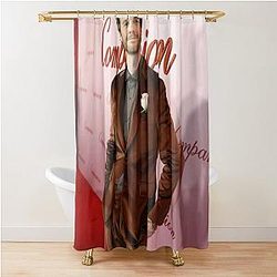 Companion - Jack Quaid at World Premiere Shower Curtain 

(tearing off was kept as it should be kept as it and not itunately removed as it is in sequence with shower curtain)