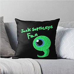 Jacksepticeye Pillows - JackSepticeye Fan Throw Pillow RB0107