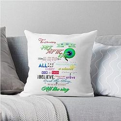 Jacksepticeye Kussens - All the Way JackSepticeye Lyrics Throw Pillow RB0107