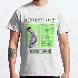 Jacksepticeye T-Shirts - Player Select Screen Classic T-Shirt RB0107