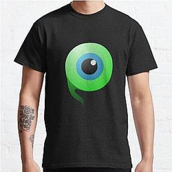Jacksepticeye Tシャツ - 懐疑的な目サムクラシックTシャツRB0107